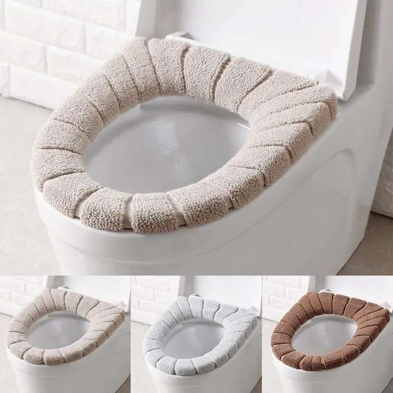 Tiny Home Bathroom Kit - 便座カバー暖かいソフトアクリル洗えるマット家の装飾クローゼットマットシートケース便蓋カバーアクセサリー浴室ホーム
