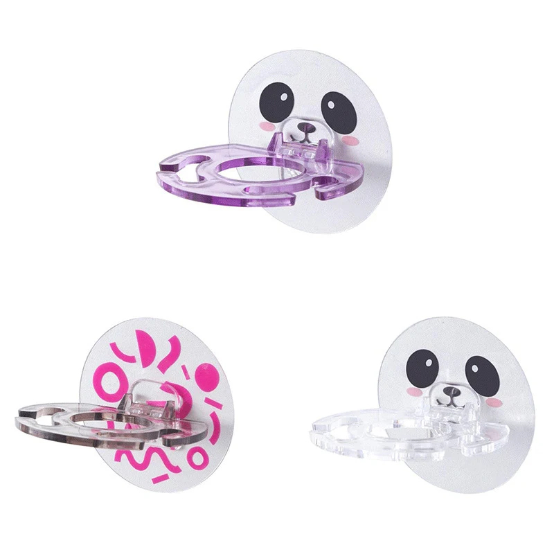Toothbrush Holder Set - 1/3個入り 粘着式壁掛け歯磨き粉ディスペンサー 歯ブラシホルダー 収納スクイーザー シェーバーホルダー 浴室棚