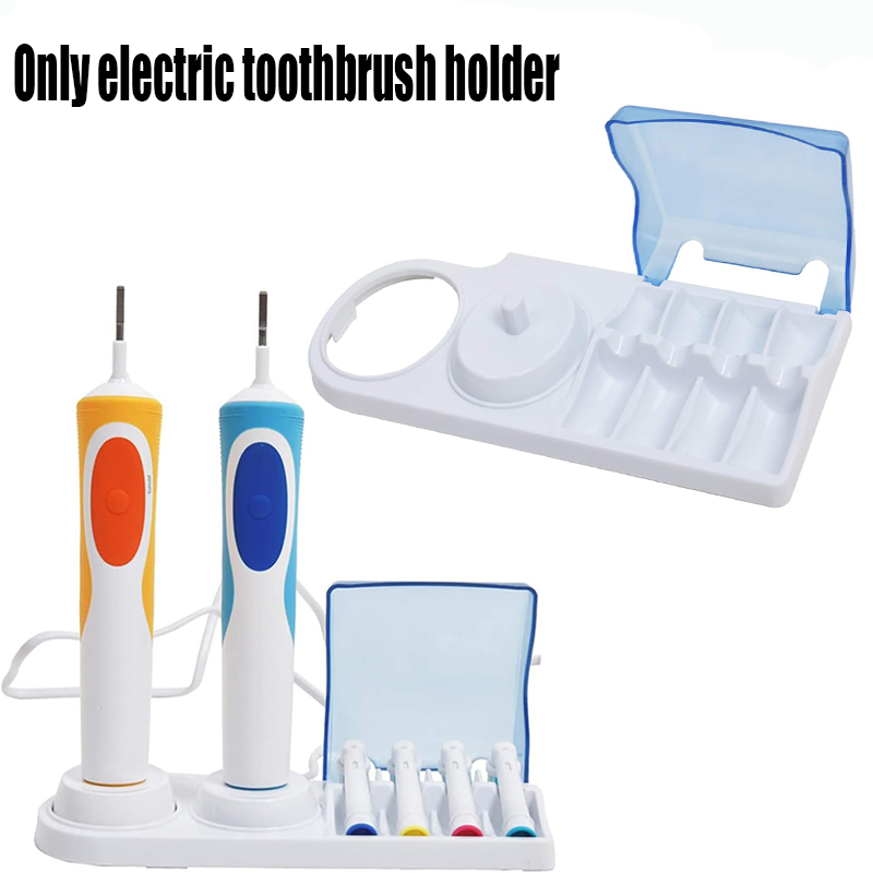 Toothbrush Holder Set - 新しいプラスチック製サポートホルダー、携帯用ブラシヘッド、オーラルB電動歯ブラシスタンドD12 D18 D29 D34 Pro 1000