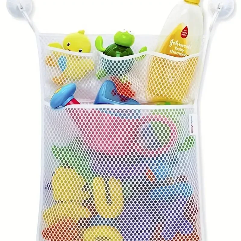 ベビーシャワーのお風呂のおもちゃ白ベビーキッズおもちゃ収納メ - Home Bathroom Organizer のレビューと価格
