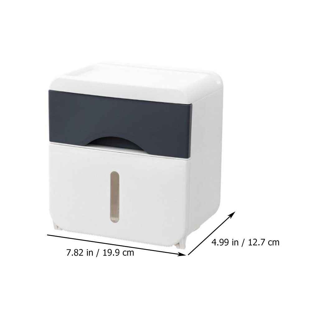 モダンなバスルームオーガナイザー、トイレットペーパーボックス - Home Bathroom Organizer のレビューと価格