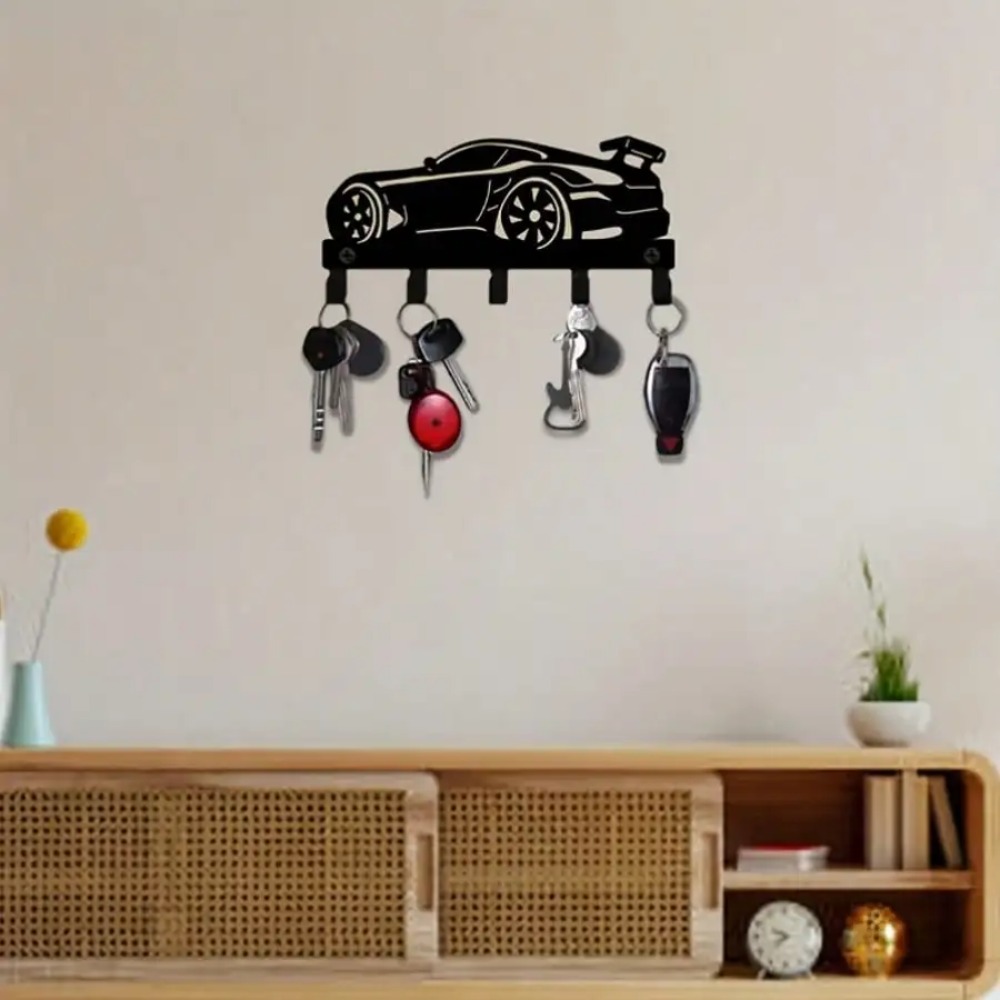 壁掛けキーホルダー、空力設計の金属製フックラック、キッチン、 - Home Bathroom Organizer のレビューと価格