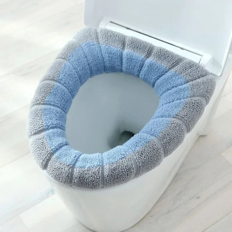 O字型ホームデコレーショントイレシートカバー1枚入り暖かいパ - Home Bathroom Mats のレビューと価格