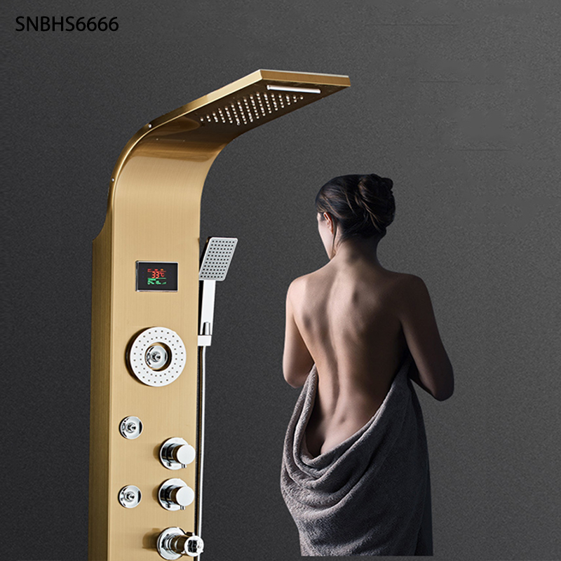 ホットセール 欧州式恒温スクリーンバス 304ステンレス製シ - Shower Head Rain のレビューと価格