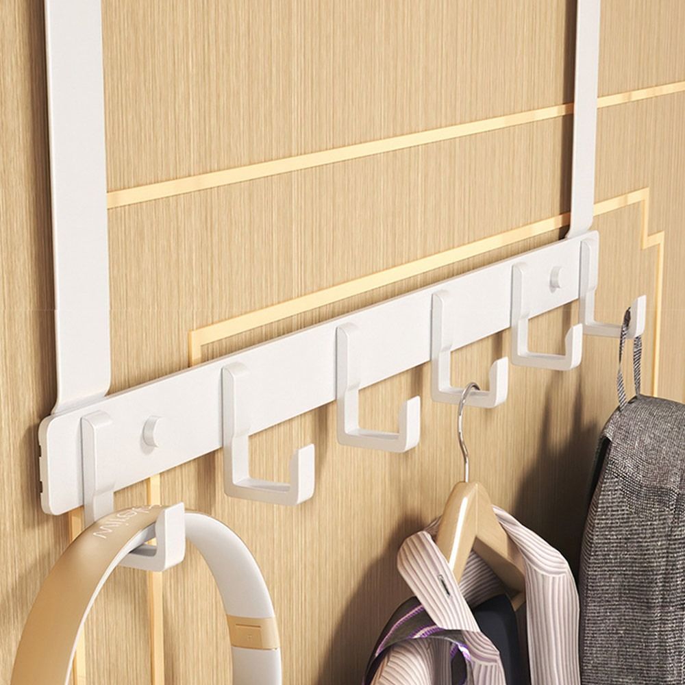 ドア上の収納フック 6 フック洋服コート帽子タオルハンガーホ - Tiny Home Bathroom Kit のレビューと価格