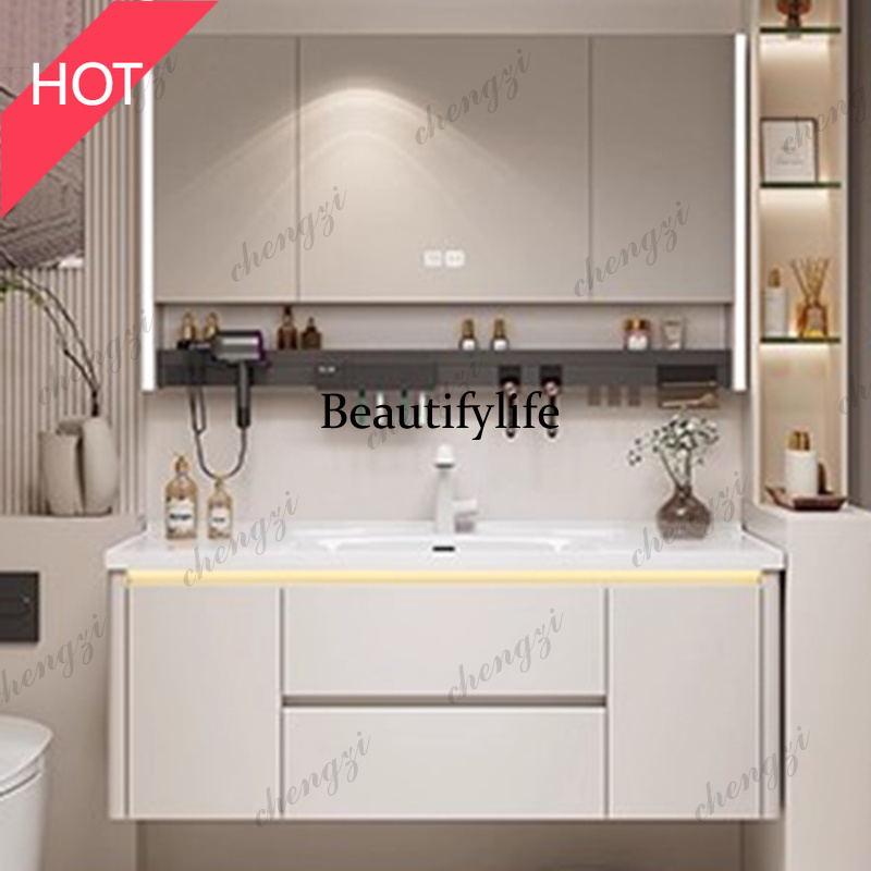 M07 オーガナイザー収納食器棚ミラートイレディスプレイパー - Home Bathroom Vanity Combo のレビューと価格