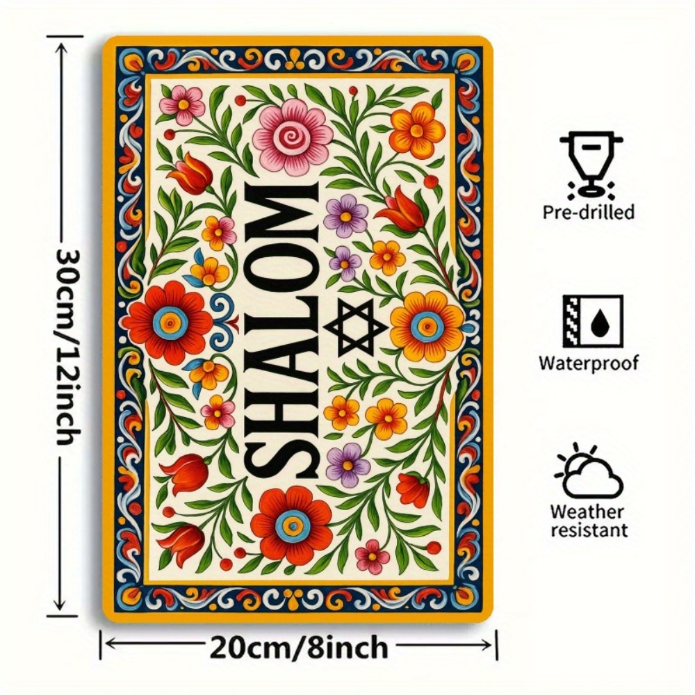 CIFBUY ヴィンテージアルミニウムウォールアート 8x8 - Home & Bathroom Building Products Pte Ltd のレビューと価格