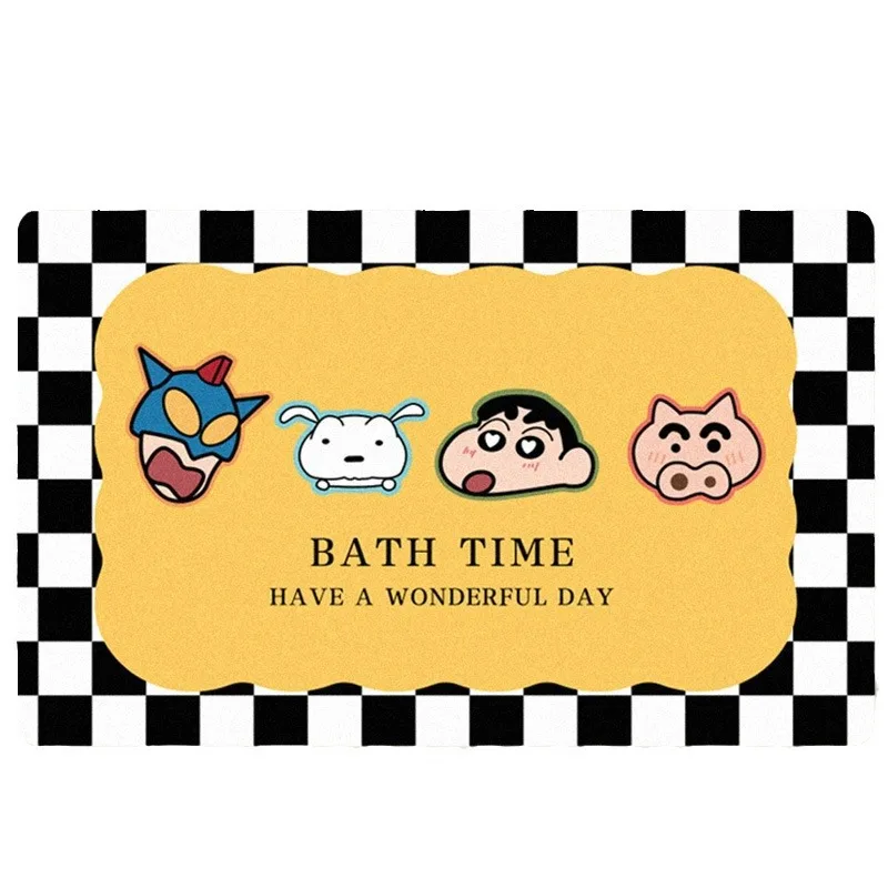 滑り止め吸収フロアマット,珪藻土,速乾性,クレヨン,すねちゃ - Home Bathroom Mats のレビューと価格