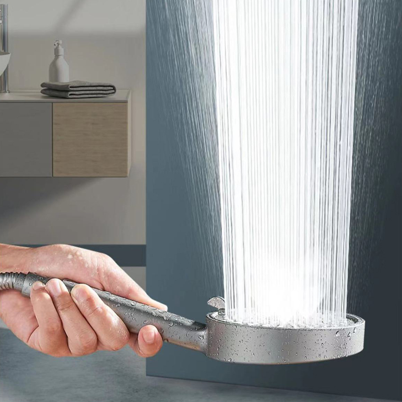 5モードシャワーヘッドシャワーヘッドセット大型ラウンド高圧ポ - Home Bathroom Toilet のレビューと価格