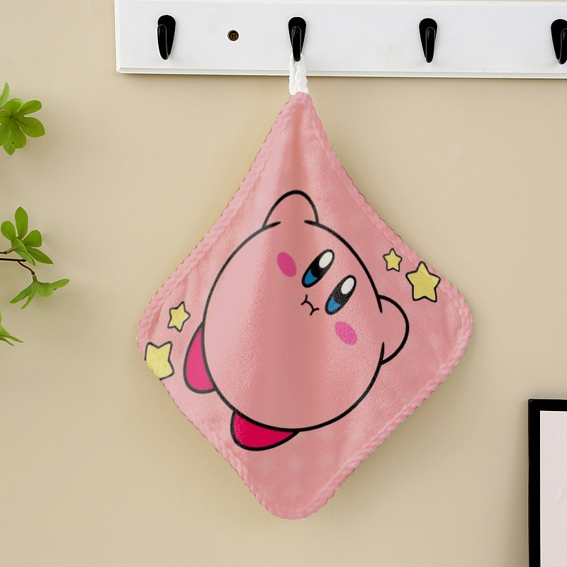 カービィのハンドタオル キッチン バスルーム 日用品 かわい - Home Bathroom Supplies のレビューと価格