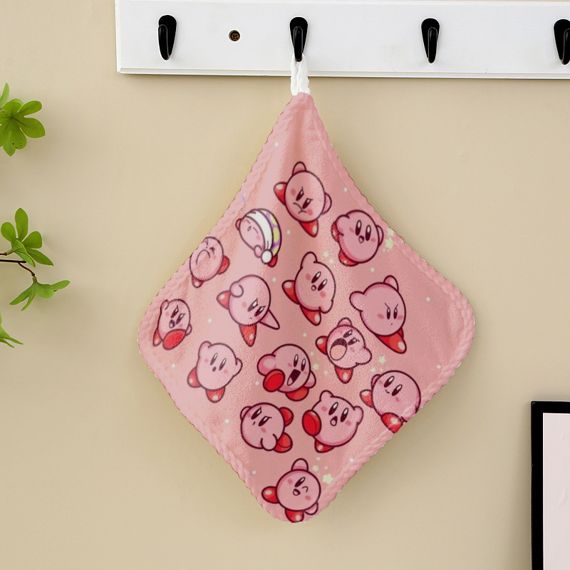 カービィのハンドタオル キッチン バスルーム 日用品 かわい - Home Bathroom Supplies のレビューと価格