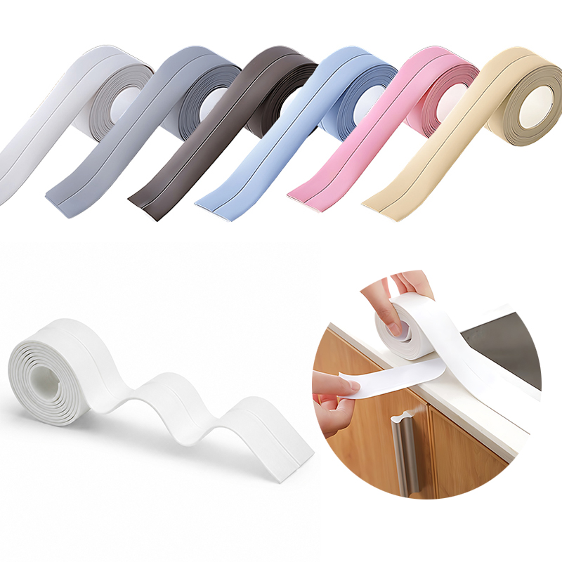 2 ロールカラフルな防カビテープキット自己粘着シールストリッ - Home Bathroom Supplies のレビューと価格