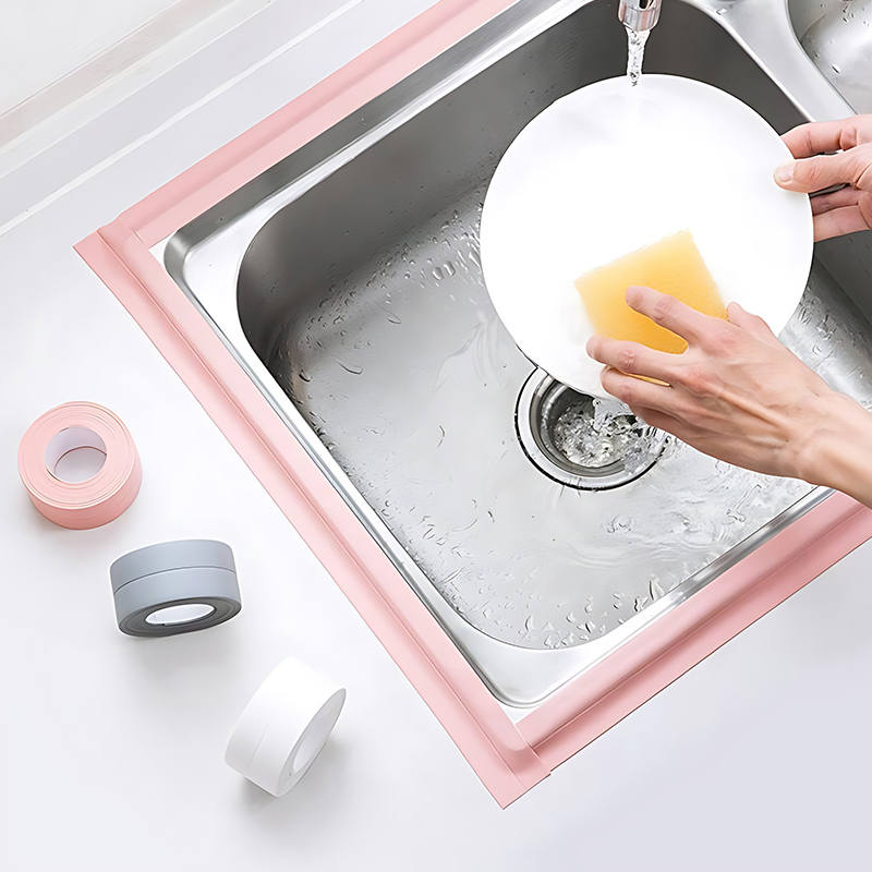 2 ロールカラフルな防カビテープキット自己粘着シールストリッ - Home Bathroom Supplies のレビューと価格