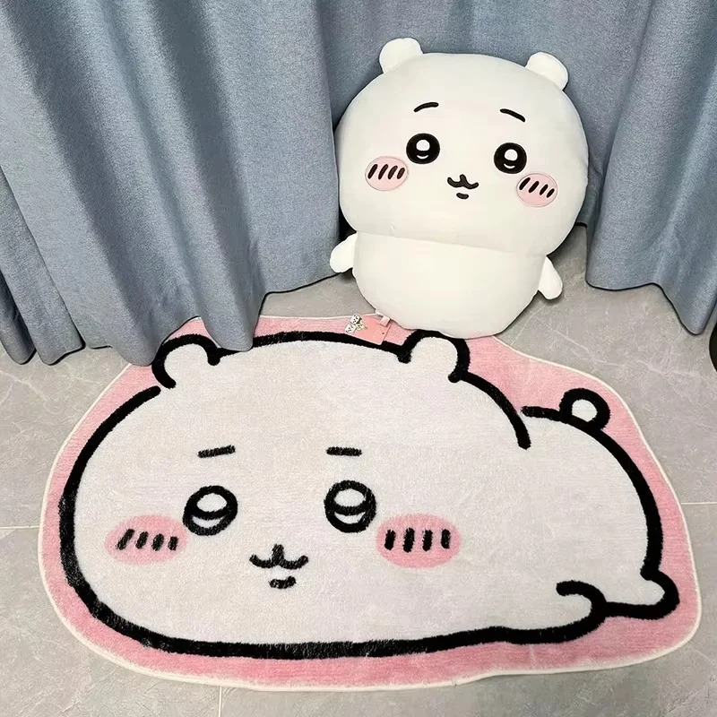 ちいかわ漫画ラグアニメハチワレうさぎぬいぐるみフロアマット浴 - Home Bathroom Mats のレビューと価格