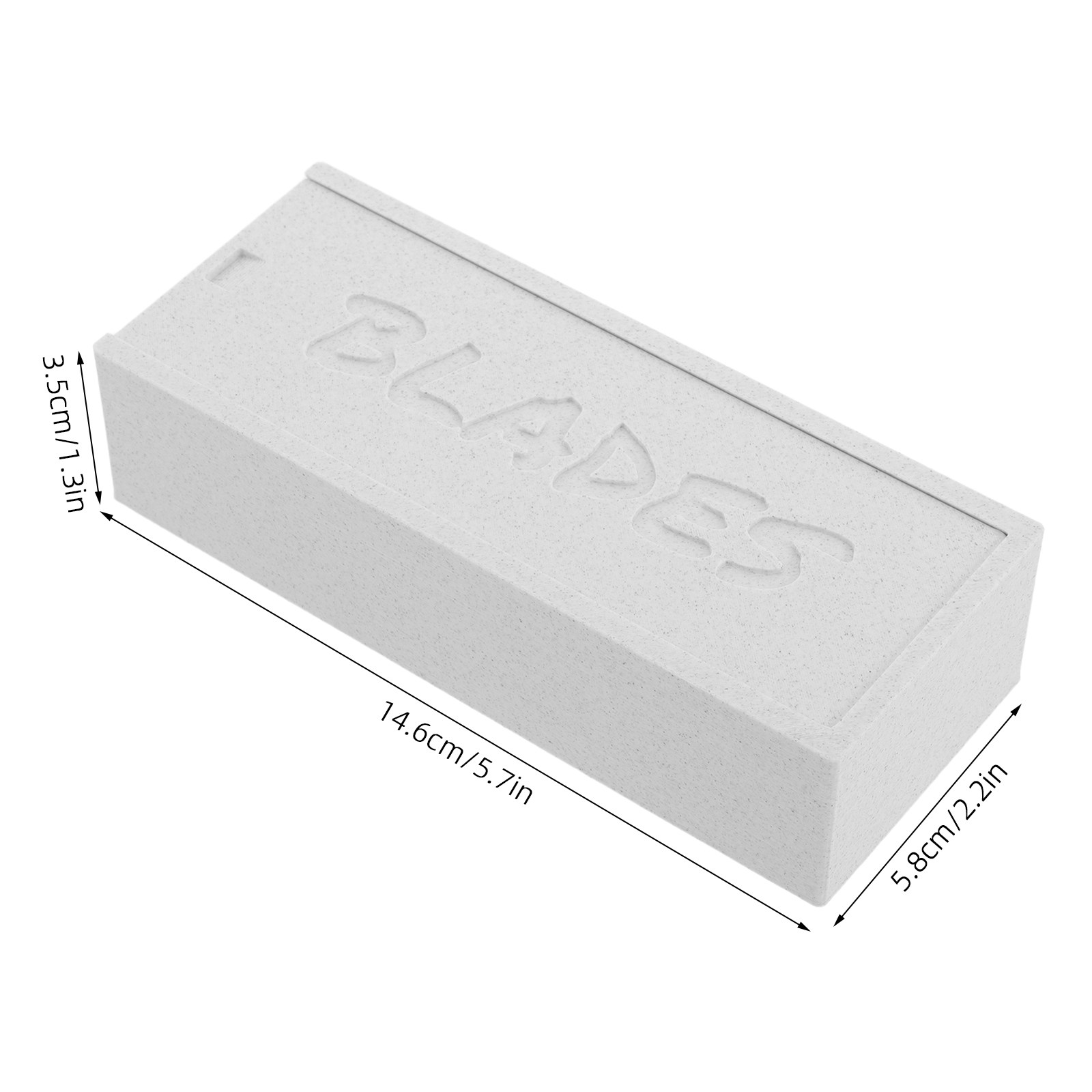 白い二重コンパートメントのバリカン刃収納オーガナイザーボック - Home Bathroom Organizer のレビューと価格