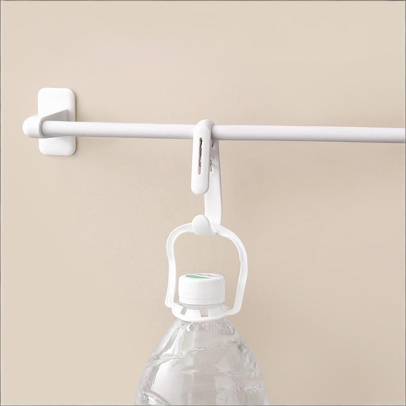 多目的吊り下げクリップフックポータブルプラスチッククランプ家 - Home Bathroom Supplies のレビューと価格