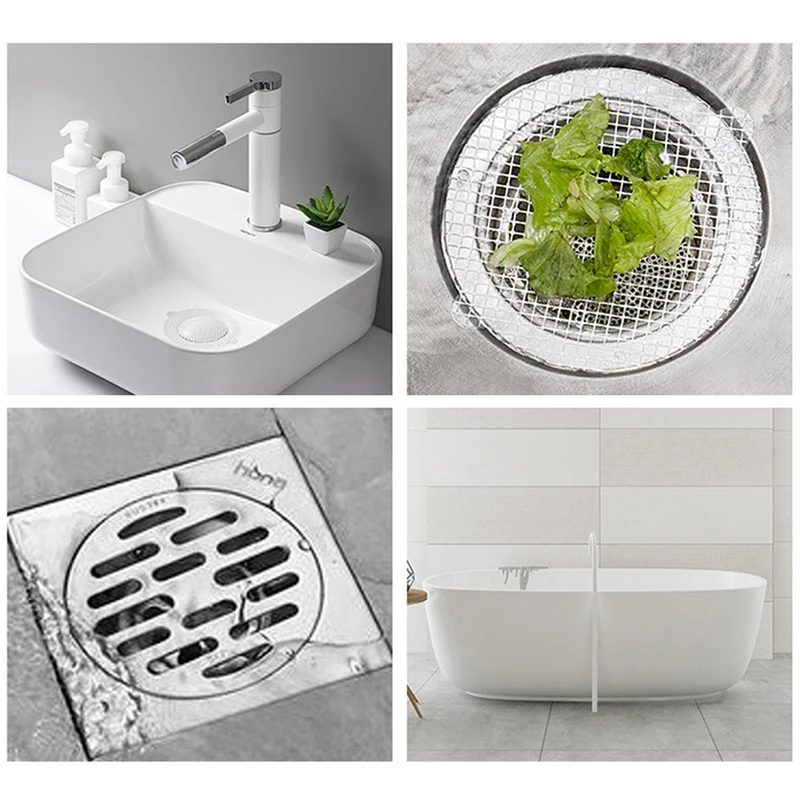 10-30 個ラウンド使い捨て床排水ステッカーシャワー浴室入 - Home Bathroom Supplies のレビューと価格