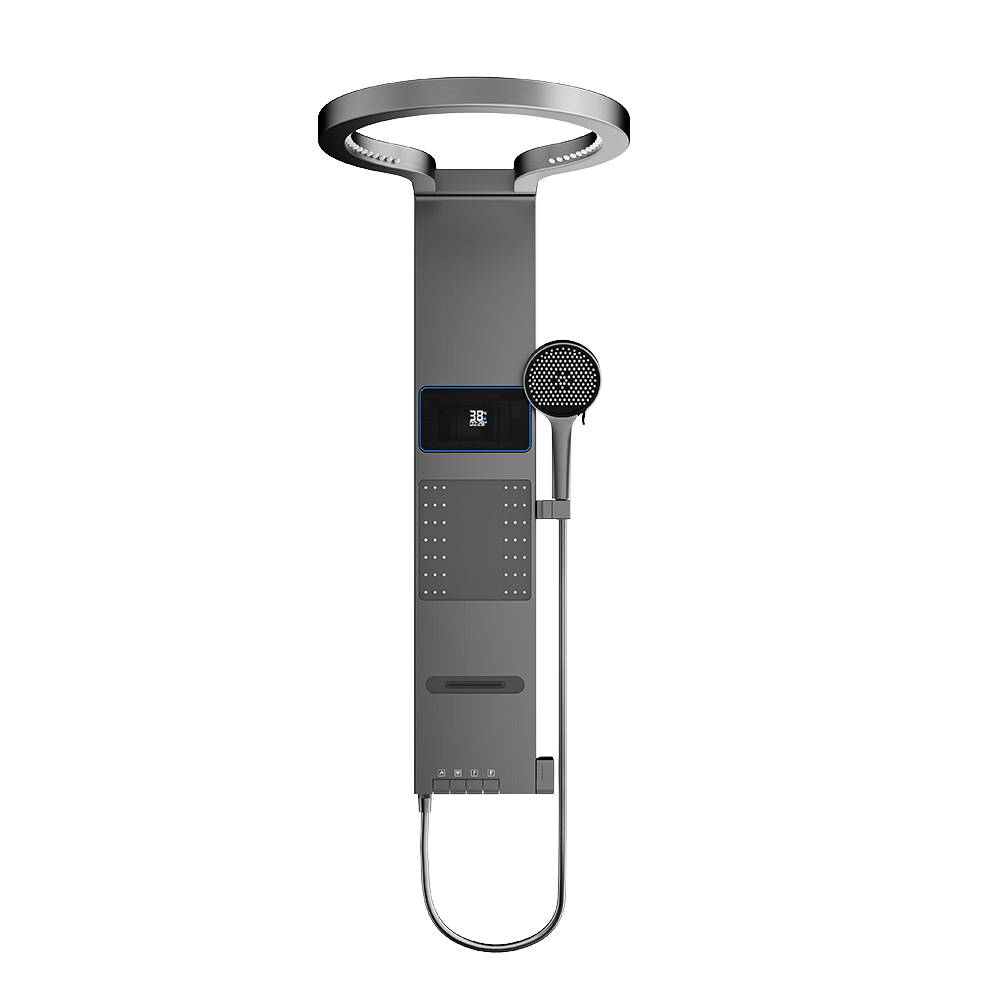 モダンな丸型バスシャワー水栓、ソフトマッサージジェットレイン - Shower Head Rain のレビューと価格