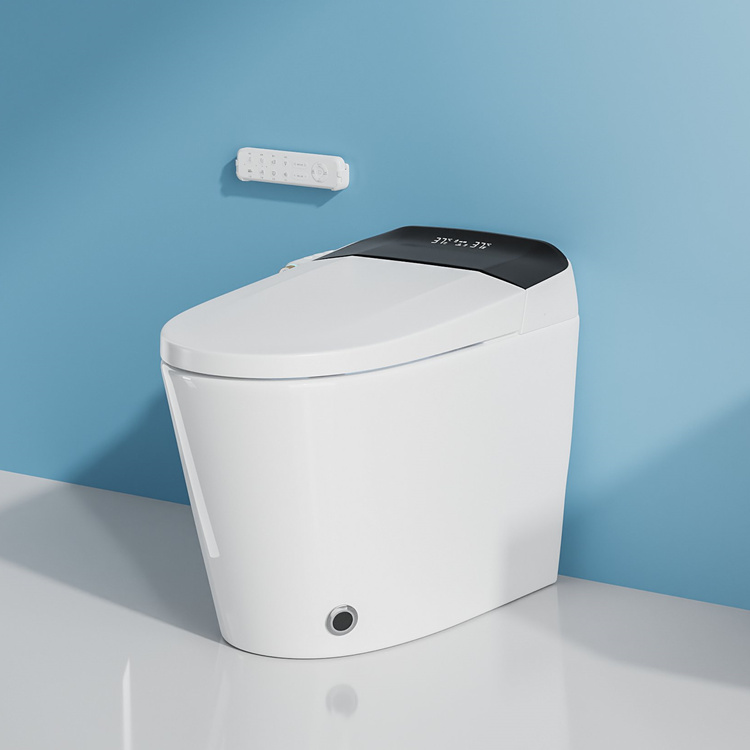 家庭装飾浴室スマート電子自動洗浄センサー付き水洗トイレ - Home Bathroom Toilet のレビューと価格