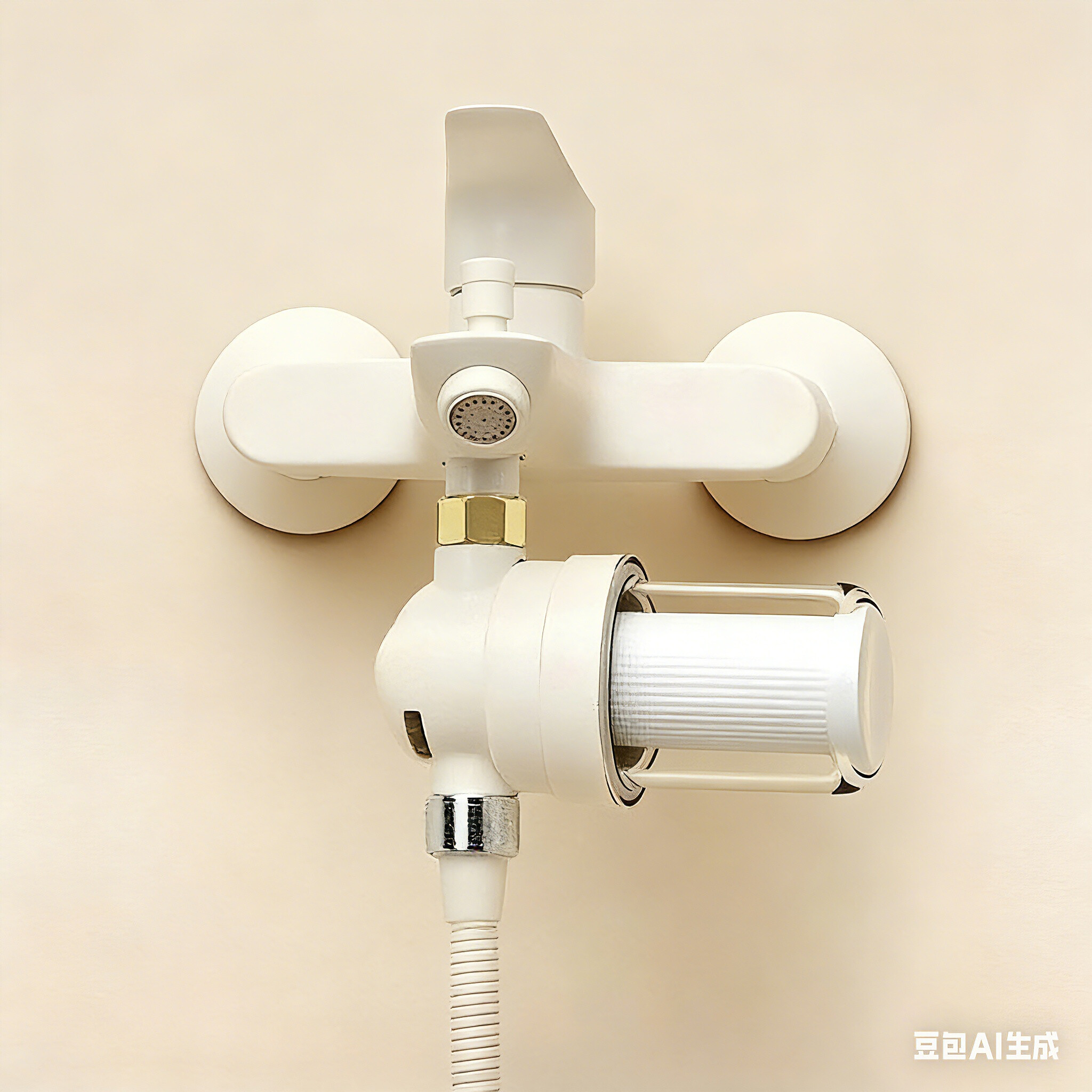 プレシャワーヘッド、家庭用シャワーセット、スケール・塩素除去 - Shower Head Rain のレビューと価格