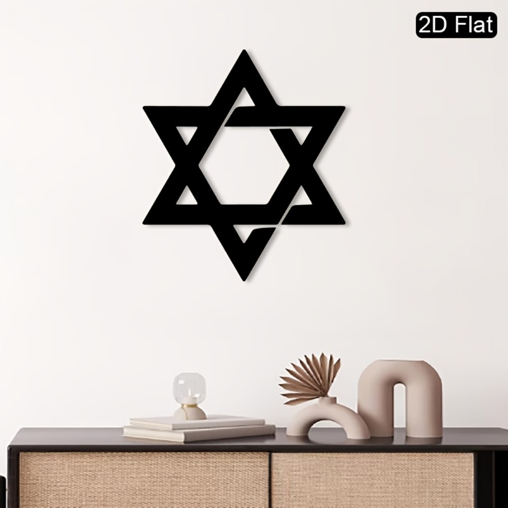 CIFBUY 鉄製ウォールアート ダビデの星 メタルウォール - Home & Bathroom Building Products Pte Ltd のレビューと価格