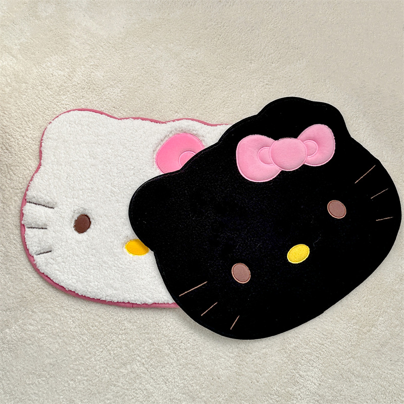アニメハローキティぬいぐるみラグソフトドアマットマットカーペ - Home Bathroom Mats のレビューと価格