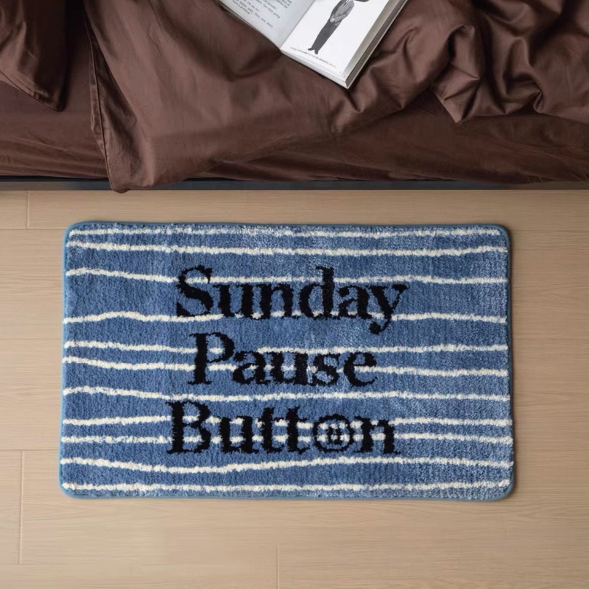 VIKAMA 遊び心のある子犬プリントのバスルームカーペット - Home Bathroom Mats のレビューと価格