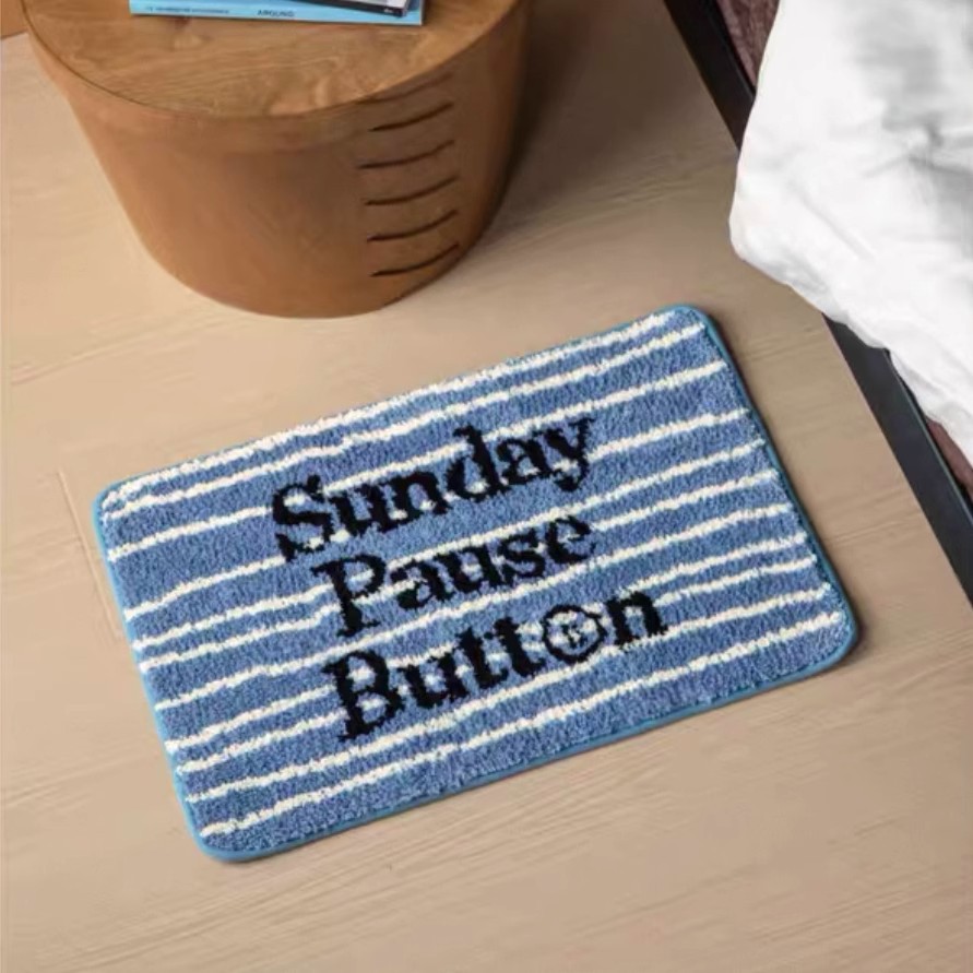 VIKAMA 遊び心のある子犬プリントのバスルームカーペット - Home Bathroom Mats のレビューと価格