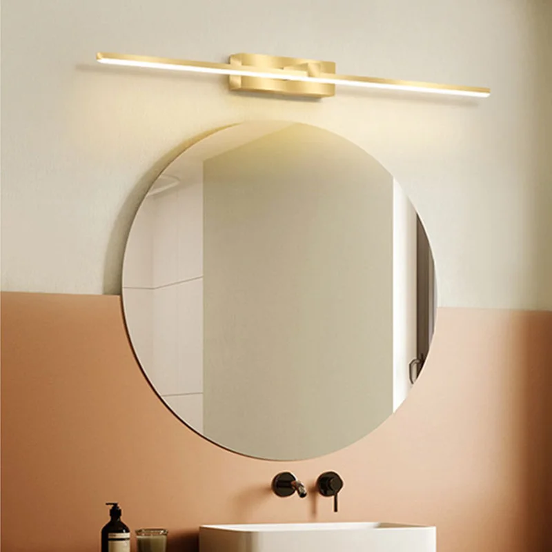 現代の LED ウォールランプ浴室ハードウェア燭台 3 色ラ - Home Hardware Bathroom Mirrors のレビューと価格