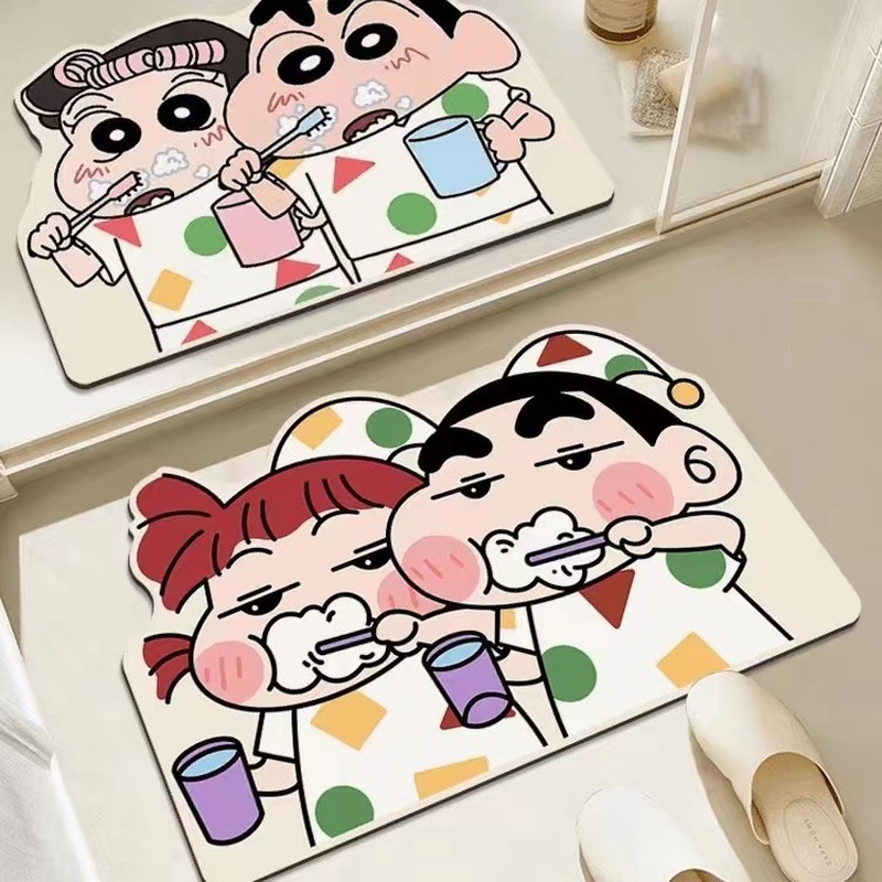 シャワールーム吸水マット速乾性ファッショナブルなホームギフト - Home Bathroom Mats のレビューと価格