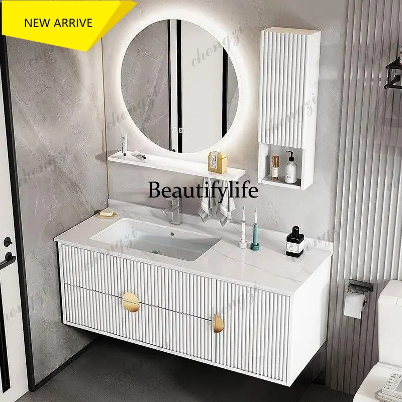 M178 コンパクトバスルームキャビネット洗面化粧台 セラミ - Home Bathroom Vanity Combo のレビューと価格
