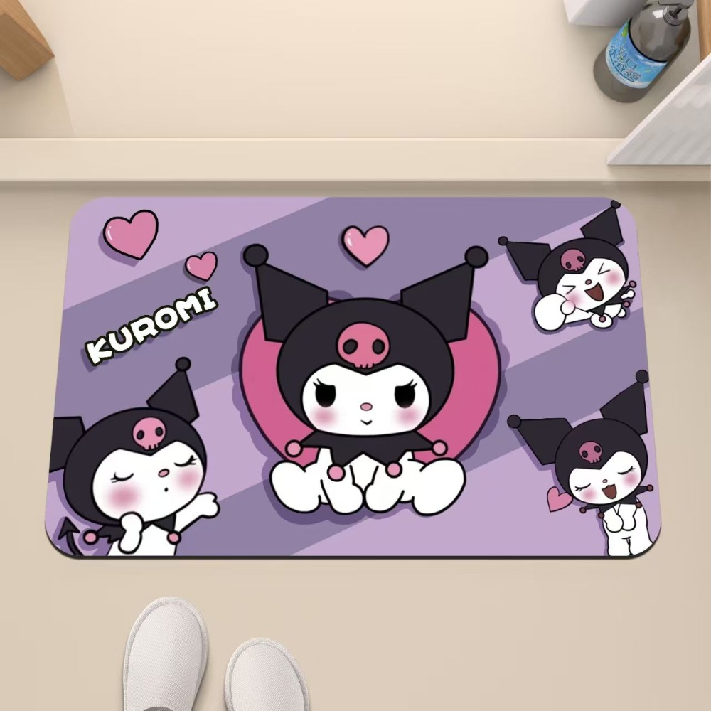 ハローキティ滑り止め吸水速乾バスマット（トイレ入口＆シャワー - Home Bathroom Mats のレビューと価格