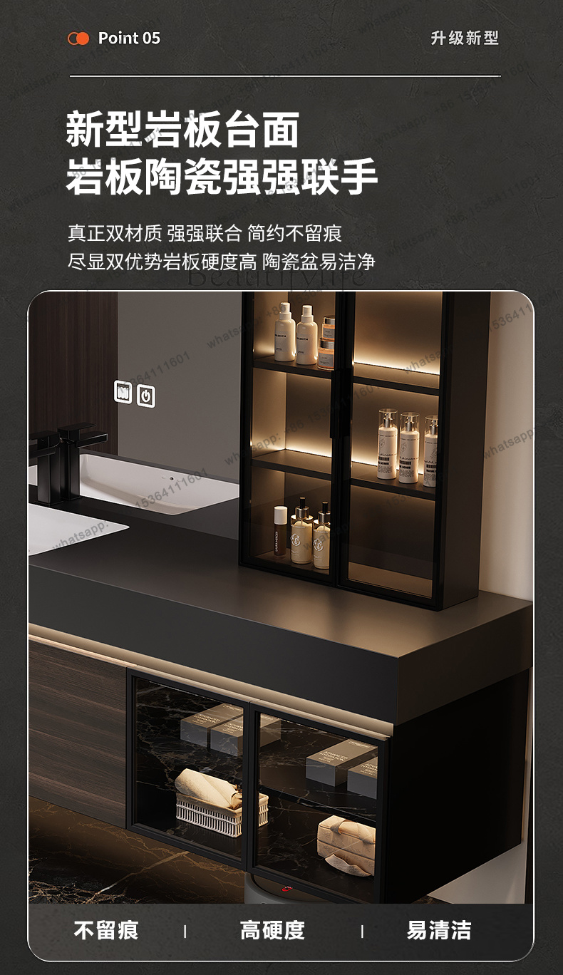 LJYオーガナイザー香水バスルームキャビネット壁面収納パーテ - Home Bathroom Vanity Combo のレビューと価格