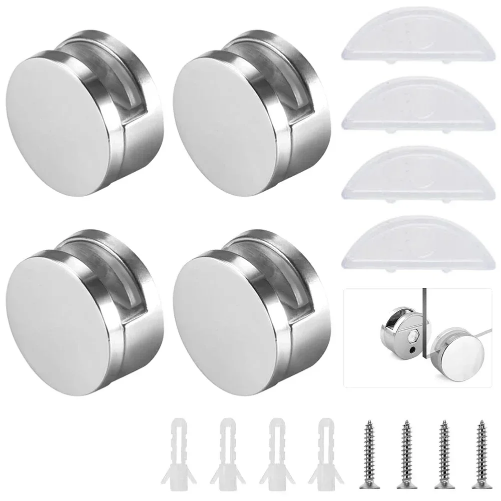 4 セットミラークリップミラー吊り金具ミラーホルダークリップ - Home Hardware Bathroom Mirrors のレビューと価格
