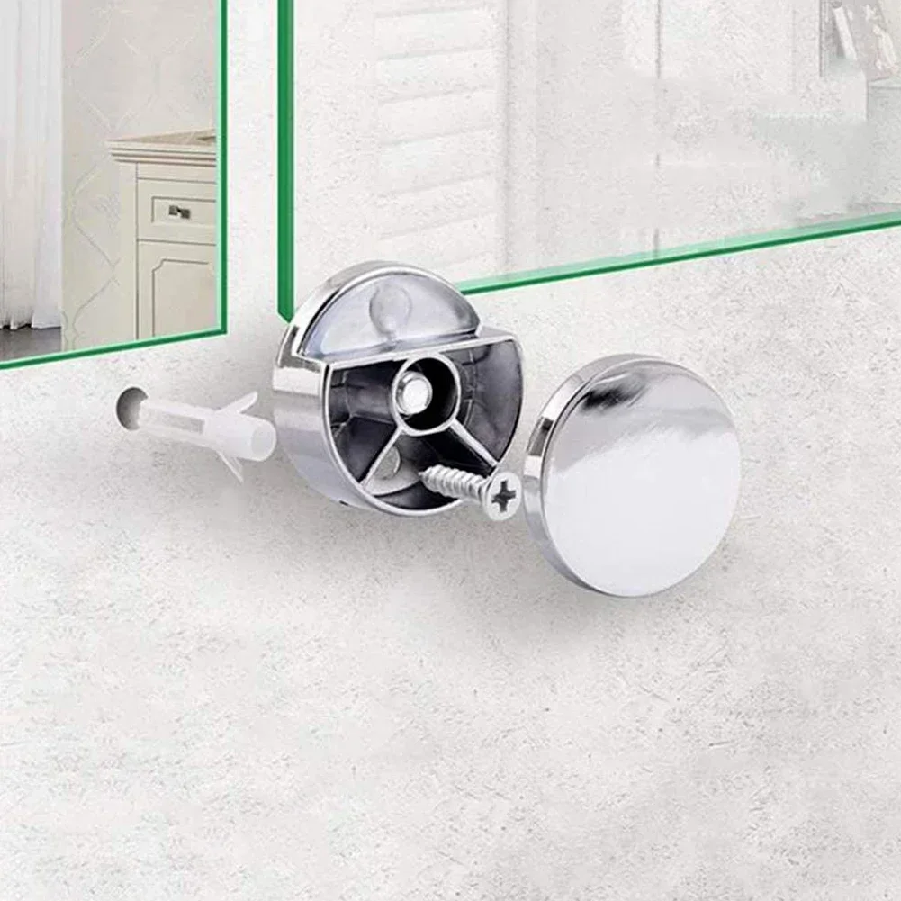 4 セットミラークリップミラー吊り金具ミラーホルダークリップ - Home Hardware Bathroom Mirrors のレビューと価格