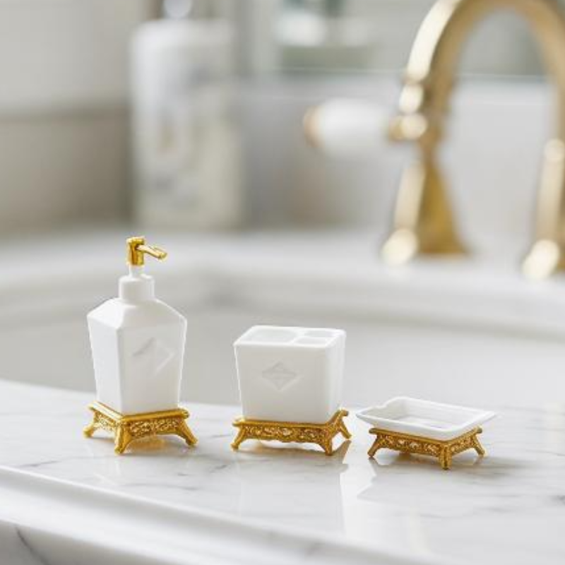 1/3 個北欧スタイルのローションボトル & ソープディッシ - Toothbrush Holder Set のレビューと価格