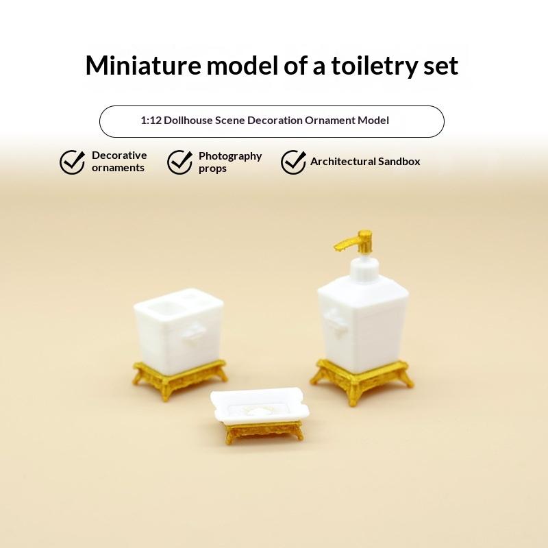 1/3 個北欧スタイルのローションボトル & ソープディッシ - Toothbrush Holder Set のレビューと価格