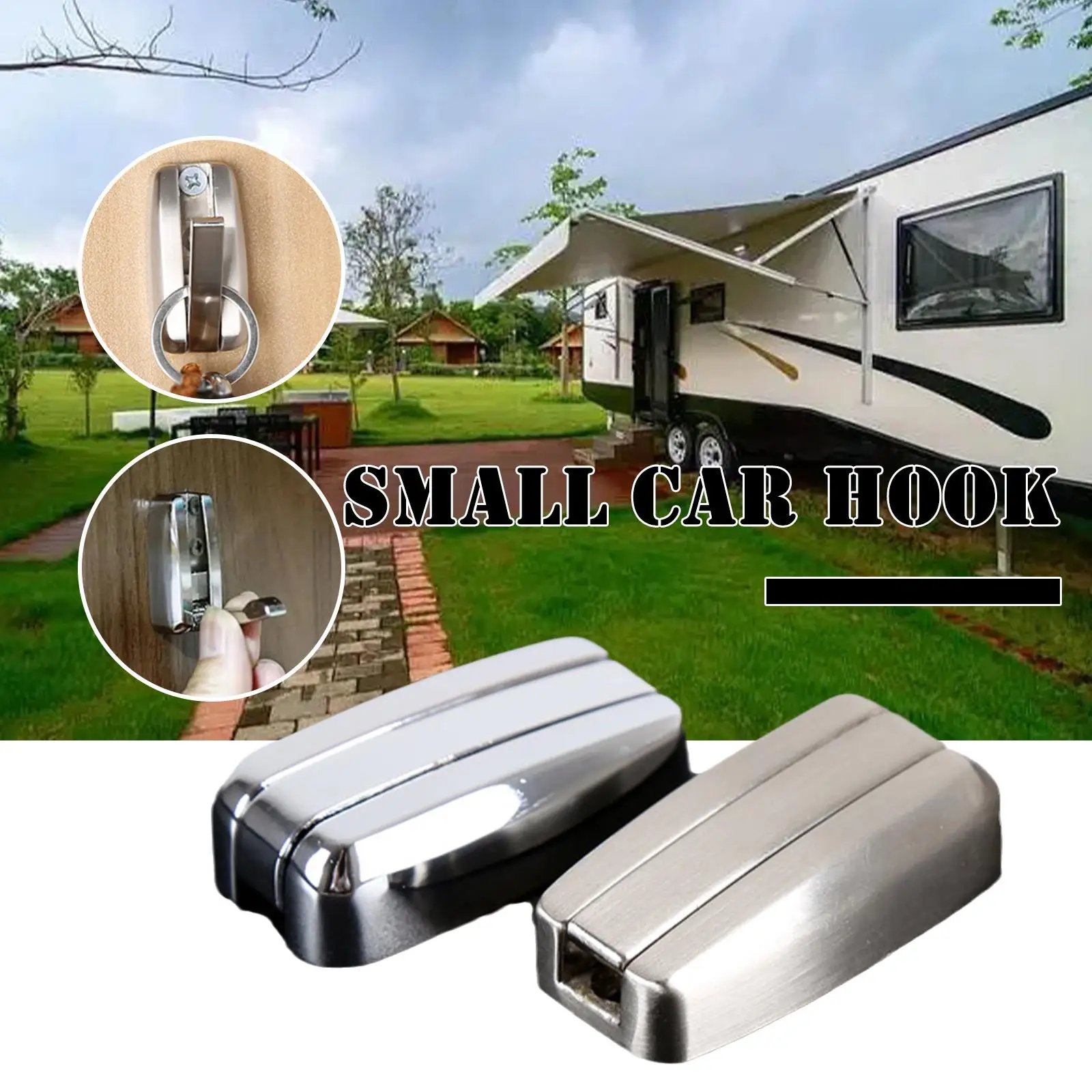 タオルフック 亜鉛合金 RV バスルームタオルフック ホーム - Tiny Home Bathroom Kit のレビューと価格