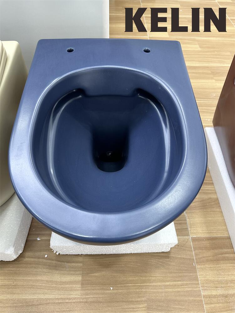 KELIN新型モダンスタイル洗浄式隠しタンクアプリコットセラ - Home Bathroom Toilet のレビューと価格