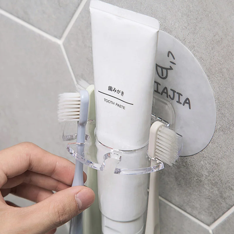 1/3個入り 粘着式歯ブラシホルダー 壁掛け 穴あけ不要 歯 - Toothbrush Holder Set のレビューと価格