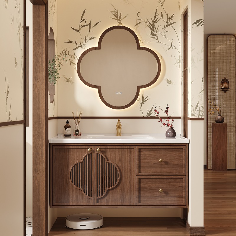 高級モダンな食器棚、紙製引き出し、省スペース仕切り、ディスプ - Home Bathroom Vanity Combo のレビューと価格