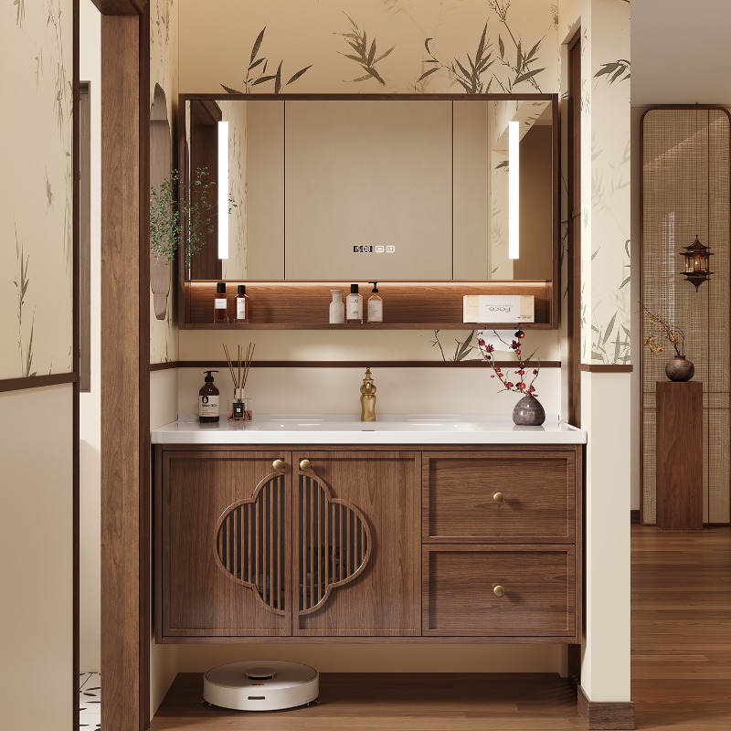 高級モダンな食器棚、紙製引き出し、省スペース仕切り、ディスプ - Home Bathroom Vanity Combo のレビューと価格