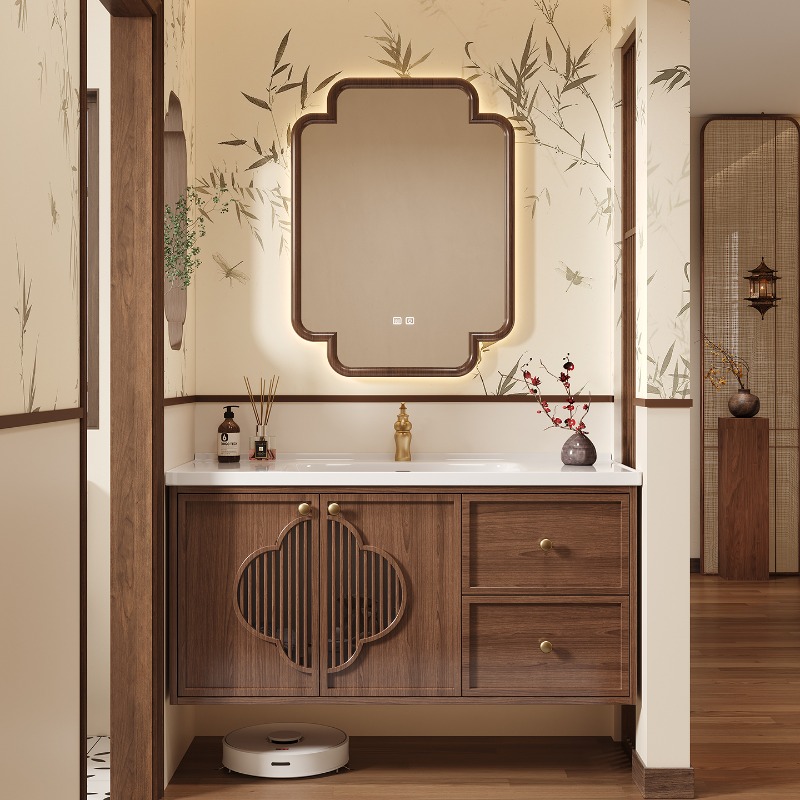 高級モダンな食器棚、紙製引き出し、省スペース仕切り、ディスプ - Home Bathroom Vanity Combo のレビューと価格