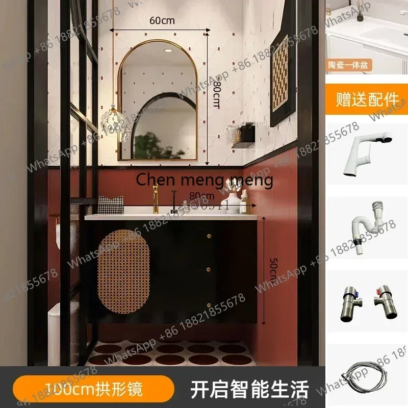 P3 狭い家具用密閉収納トイレキャビネット、バスルームシンク - Home Bathroom Vanity Combo のレビューと価格