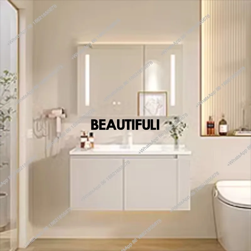 a17 トイレミラー バスルームキャビネットオーガナイザー  - Home Bathroom Vanity Combo のレビューと価格