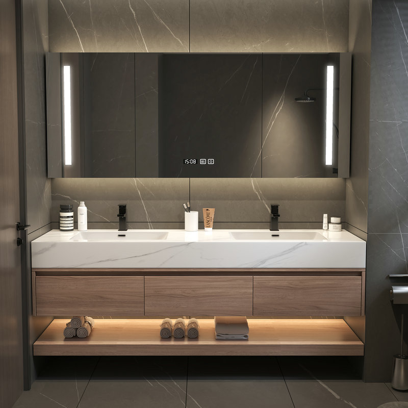 家庭用ロッカー用浴室収納家具 120-180cm 高級洗面台 - Home Bathroom Vanity Combo のレビューと価格