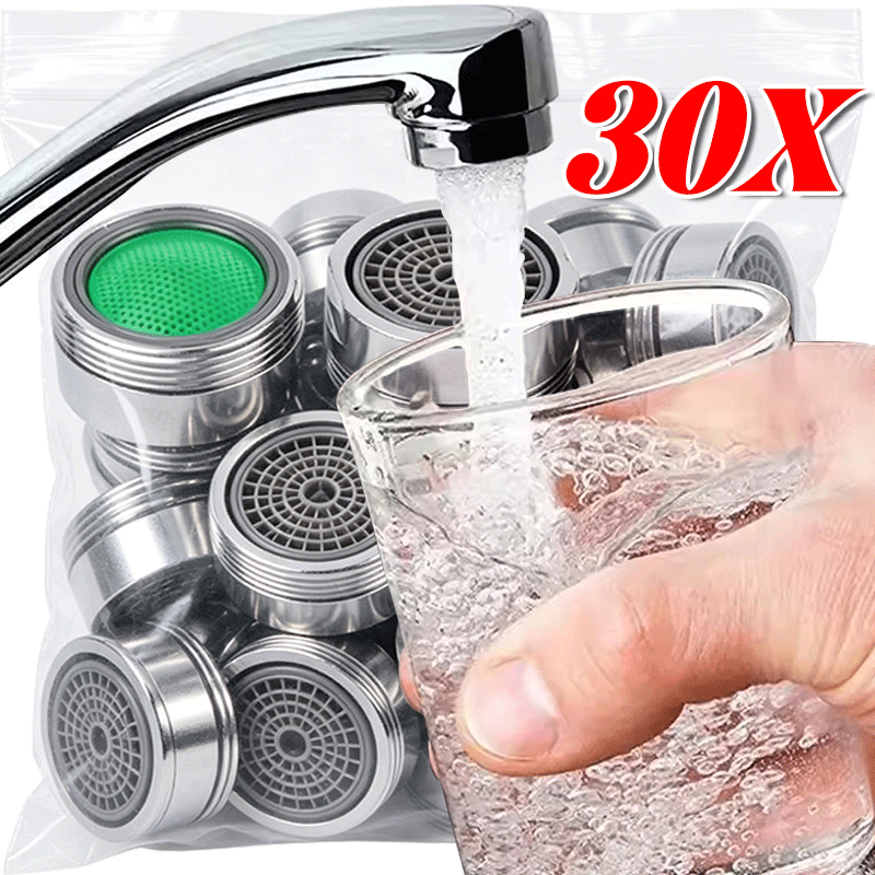 再利用可能な 24 ミリメートル蛇口バブラーセット防沫節水エ - Home Bathroom Supplies のレビューと価格
