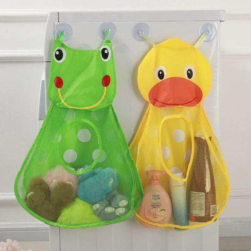 ベビーバスルーム用メッシュバッグ、漫画風動物の形をした布製砂 - Home Bathroom Organizer のレビューと価格