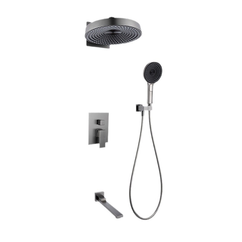 高級壁埋め込み式シャワーセット多機能レインジェットスプレー磨 - Shower Head Rain のレビューと価格