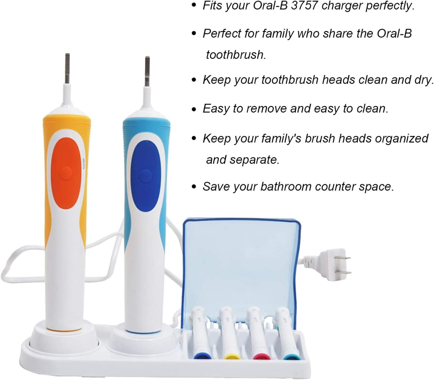 新しいプラスチック製サポートホルダー、携帯用ブラシヘッド、オ - Toothbrush Holder Set のレビューと価格